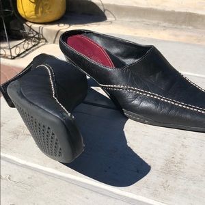 Shoes, ladies, Aerosoles, Sz 9M, Black, Leather